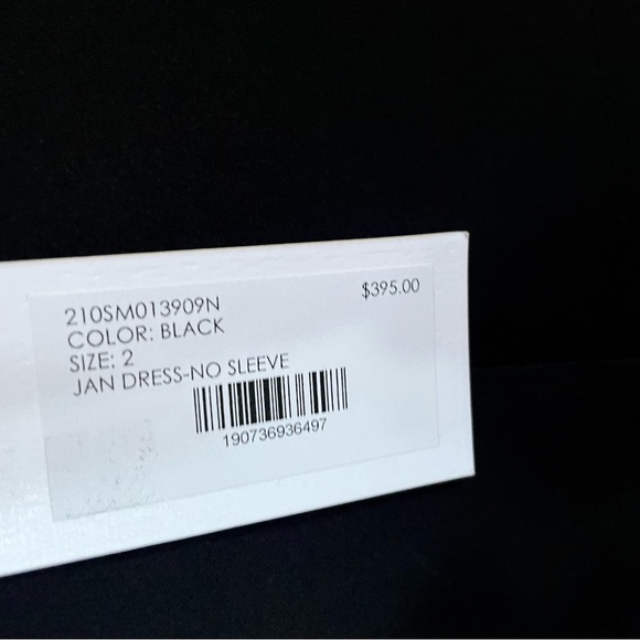 Milly Womens Jan Silk-Blend a-Line Dress size 2 with the tags - Picture 4 of 6